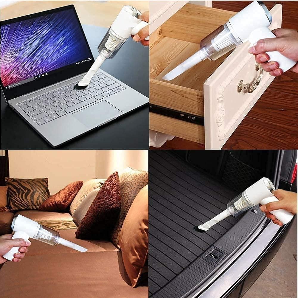 Mini Portable Vacuum Cleaner – Powerful, Wireless &amp; Compact