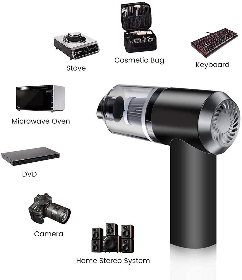 Mini Portable Vacuum Cleaner – Powerful, Wireless &amp; Compact