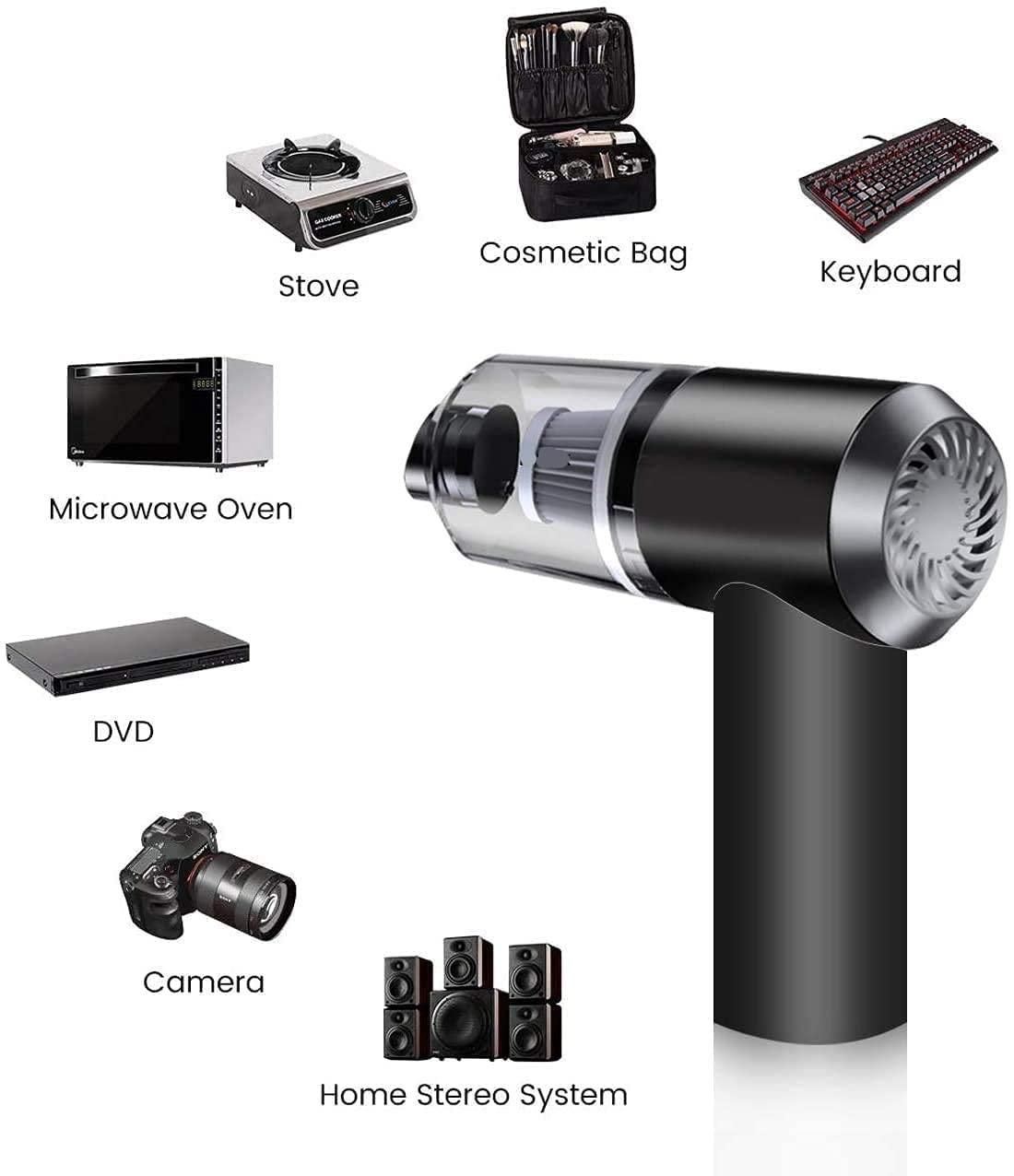 Mini Portable Vacuum Cleaner – Powerful, Wireless &amp; Compact